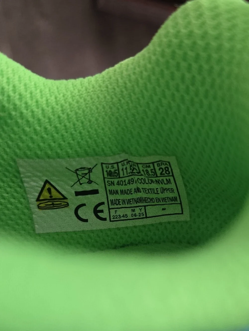 Skechers Kids Blue and Neon Green Light-Up Sneakers